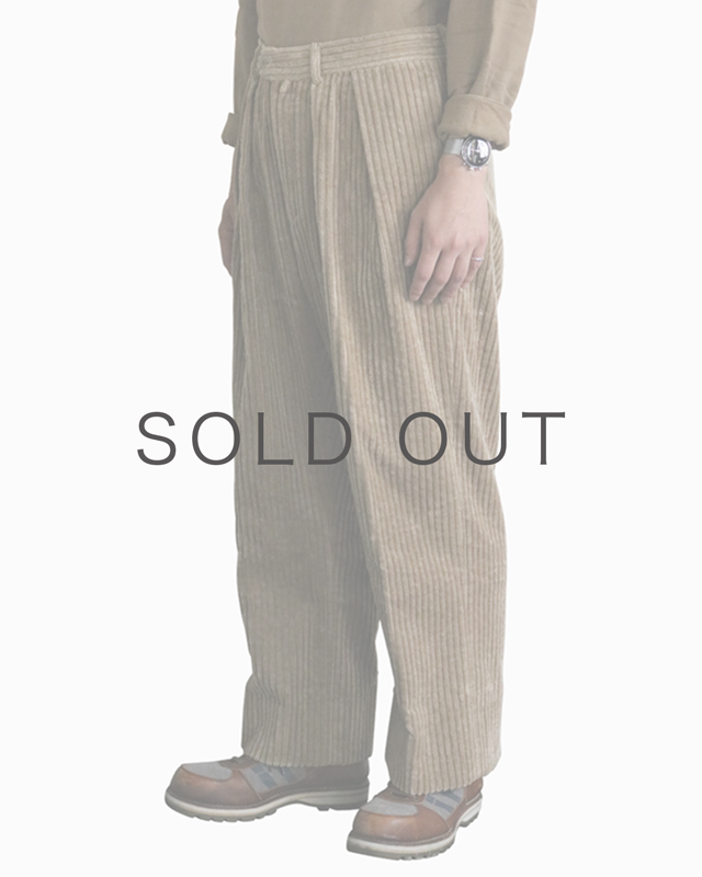 3W Corduroy｜WIDE – BEIGE｜NEAT