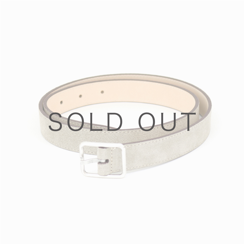 Anderson’s for NEAT｜SUEDE BELT – BEIGE｜NEAT