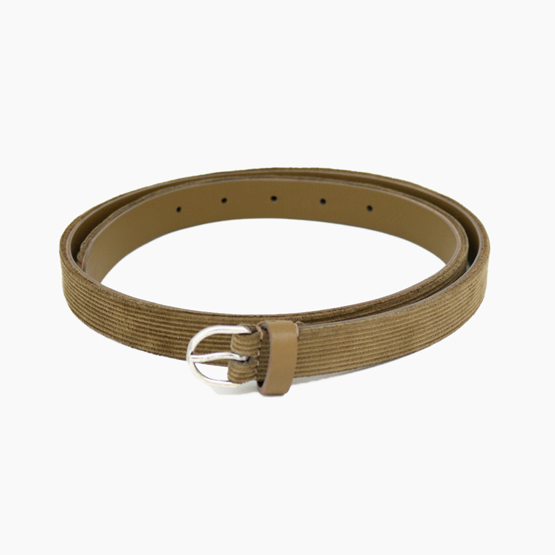 Anderson’s for NEAT｜CORDUROY BELT – BROWN｜NEAT