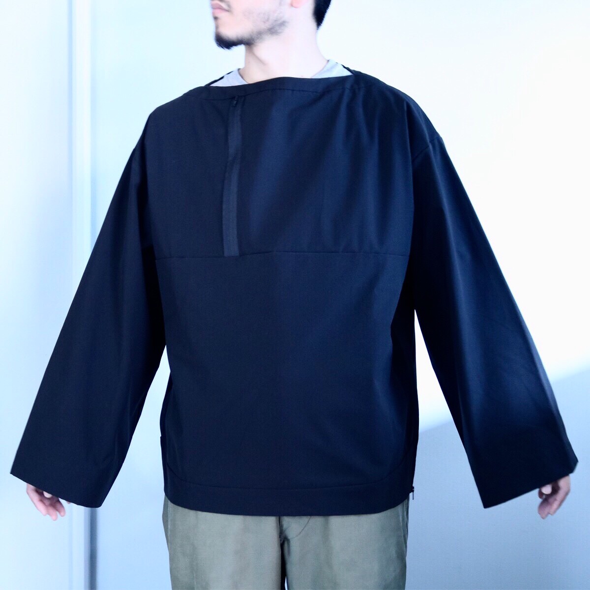 Cargo Smock - Black｜The PARKSIDE ROOM