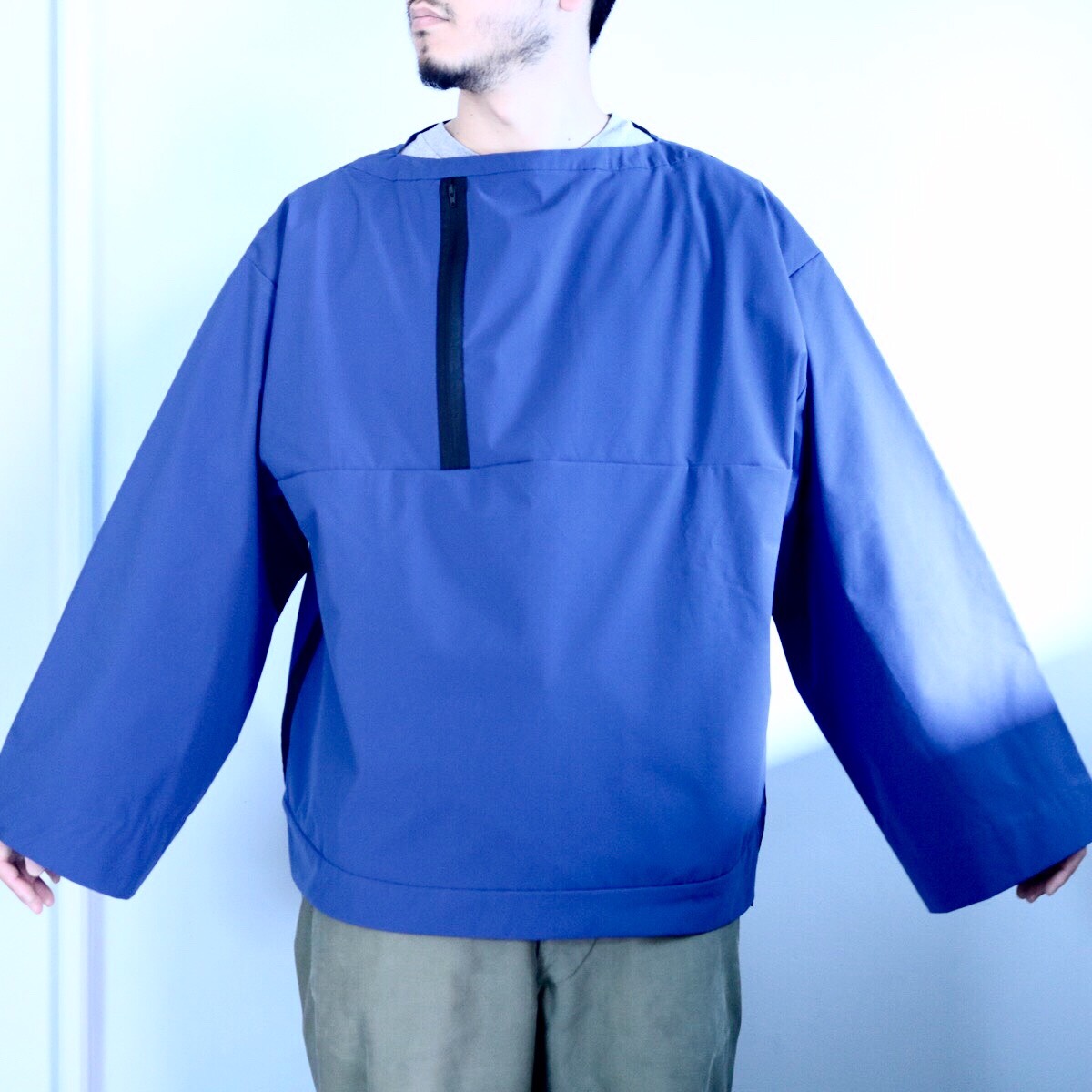 Cargo Smock - Blue｜The PARKSIDE ROOM