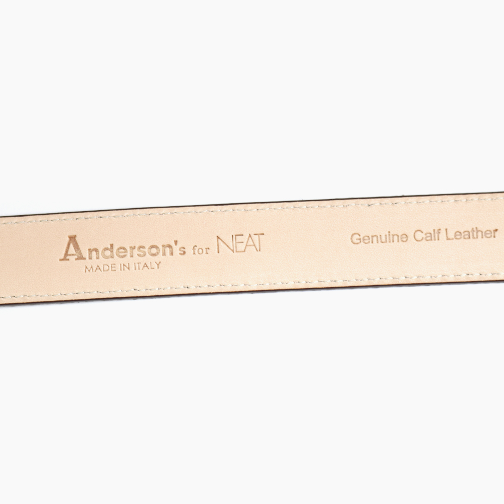 Anderson's for NEAT｜SUEDE BELT - BEIGE｜NEAT