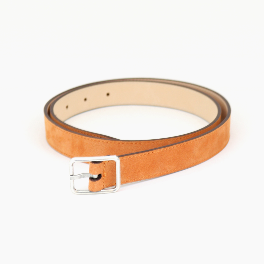 NEAT｜Anderson's for NEAT｜SUEDE BELT - ORANGE｜PRODUCT｜Continuer