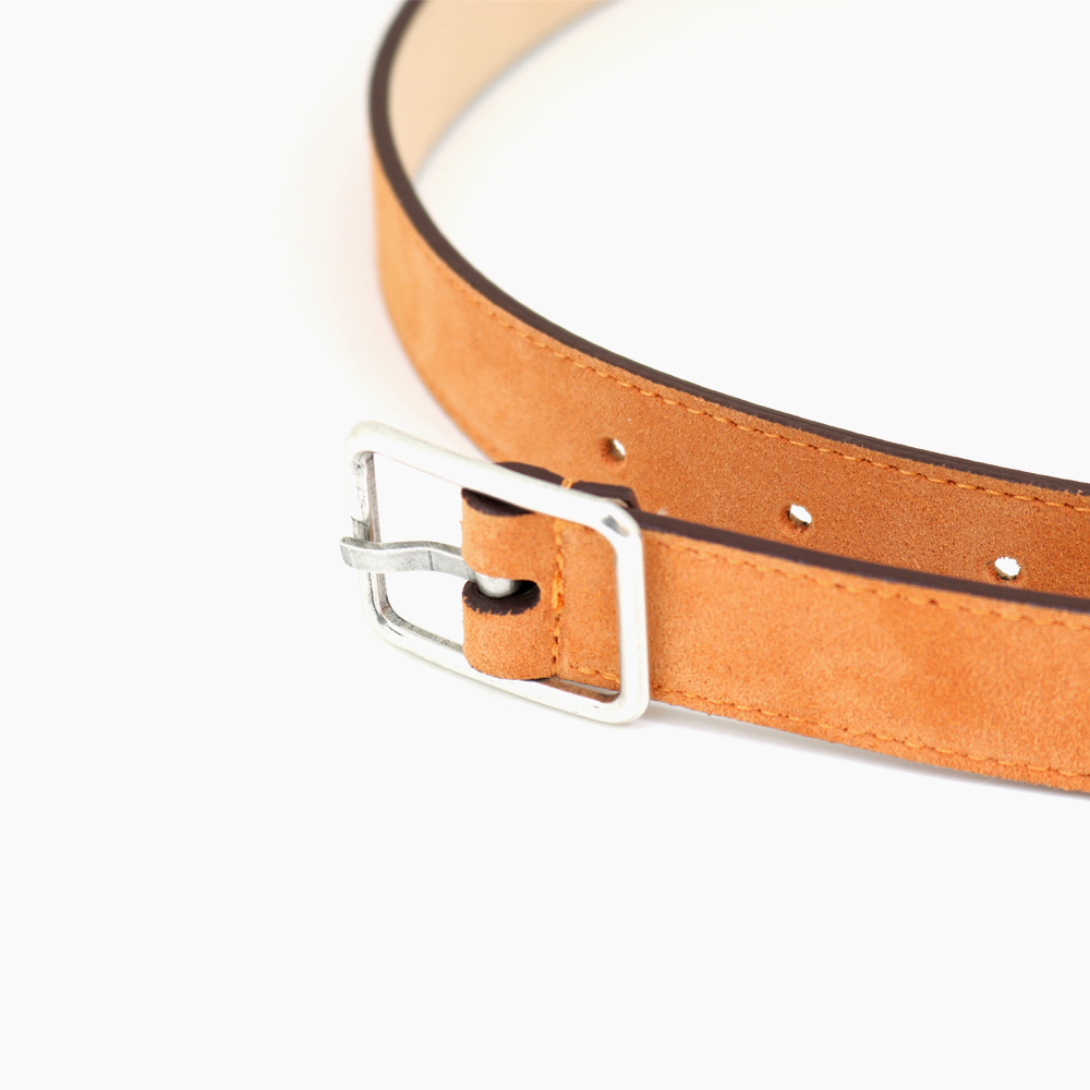 NEAT｜Anderson's for NEAT｜SUEDE BELT - ORANGE｜PRODUCT｜Continuer