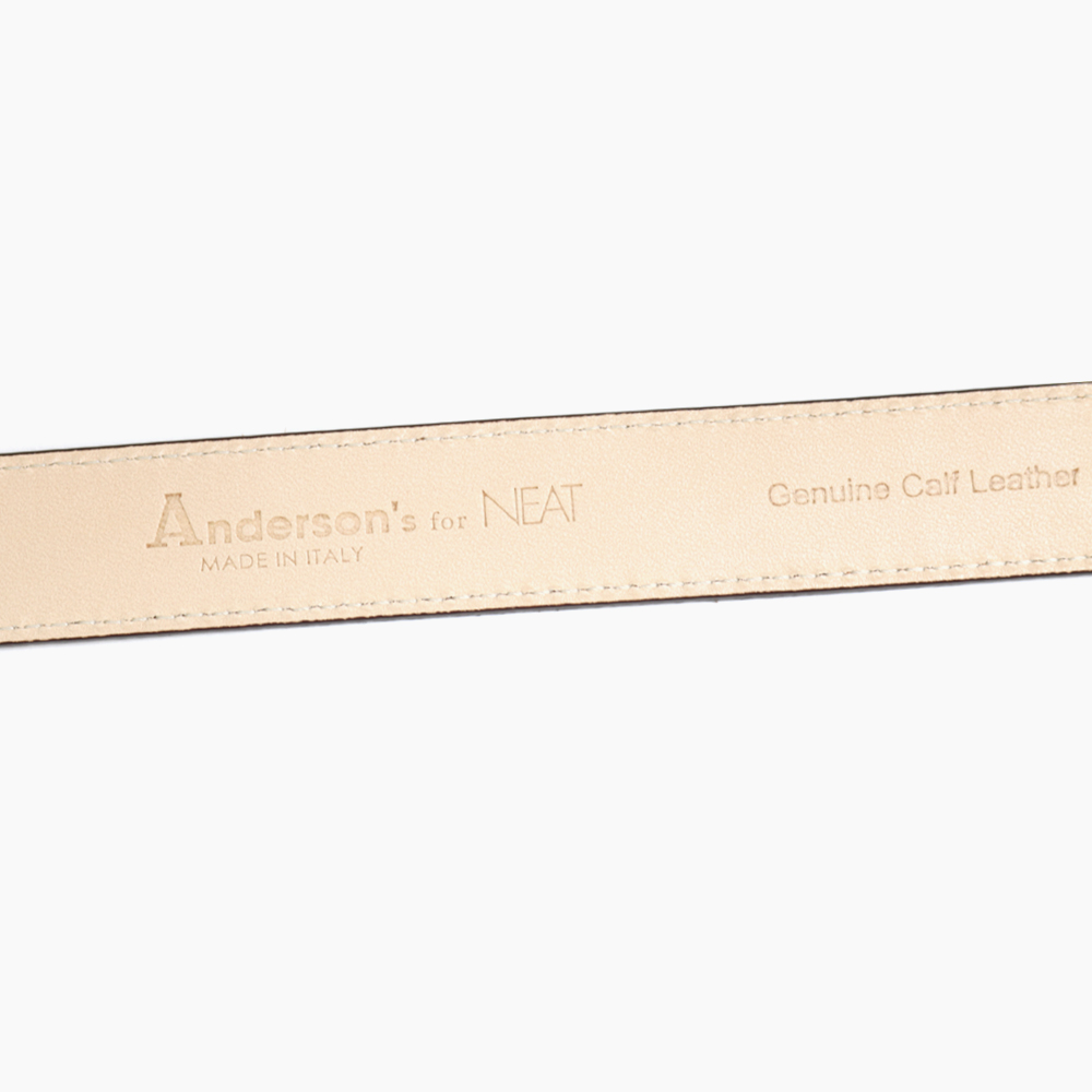 Anderson's for NEAT｜SUEDE BELT - ORANGE｜NEAT