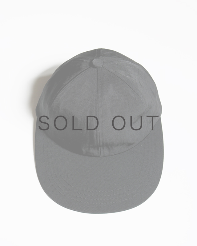 LONG BRIM CAP – BLACK｜COMESANDGOES