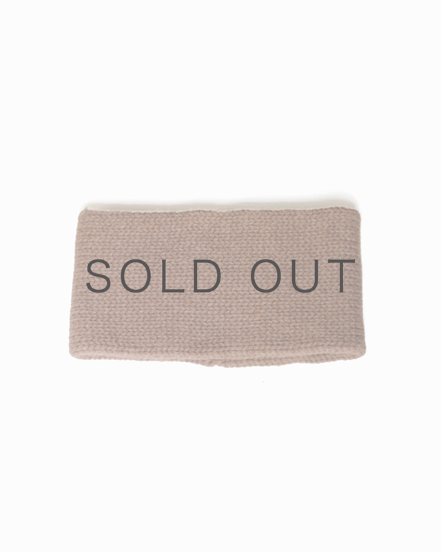 CASHMERE 100 NECK WARMER – Brown｜COMESANDGOES
