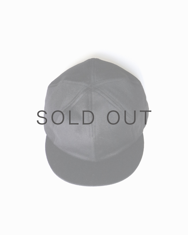 CASHMERE 100 SHORT BRIM CAP – Black｜COMESANDGOES
