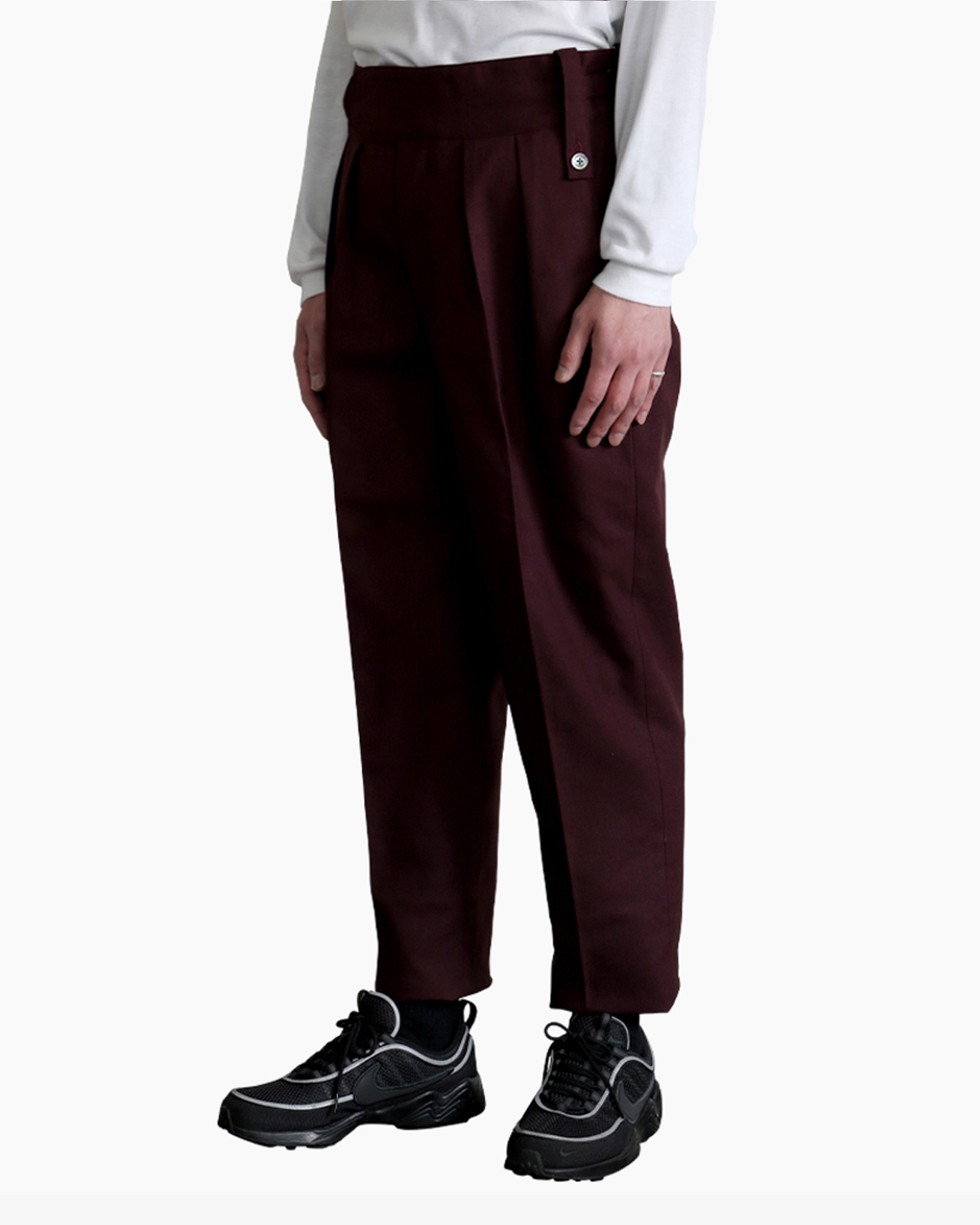 HOPSACK｜BELTLESS - Vintage Bordeaux｜Exclusive｜NEAT