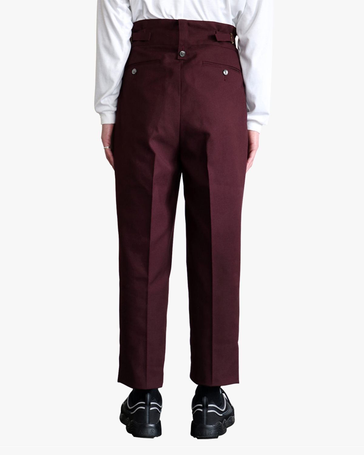 HOPSACK｜BELTLESS - Vintage Bordeaux｜Exclusive｜NEAT