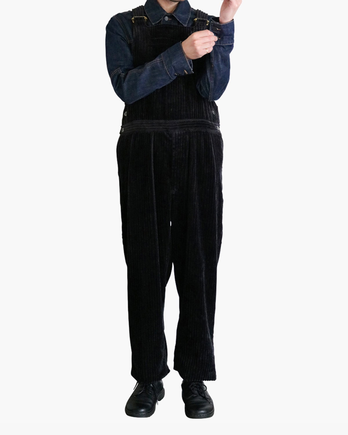 3W Corduroy｜OVERALL - BLACK｜Exclusive｜NEAT