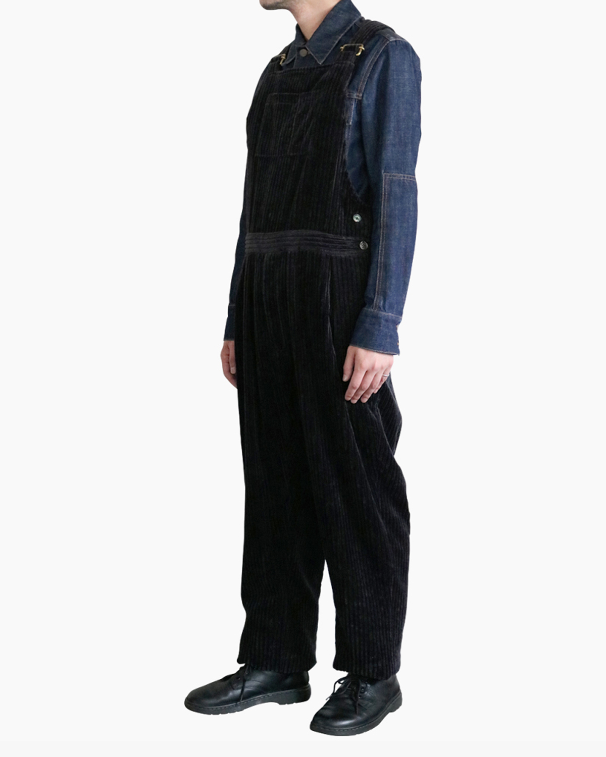 3W Corduroy｜OVERALL – BLACK｜Exclusive｜NEAT