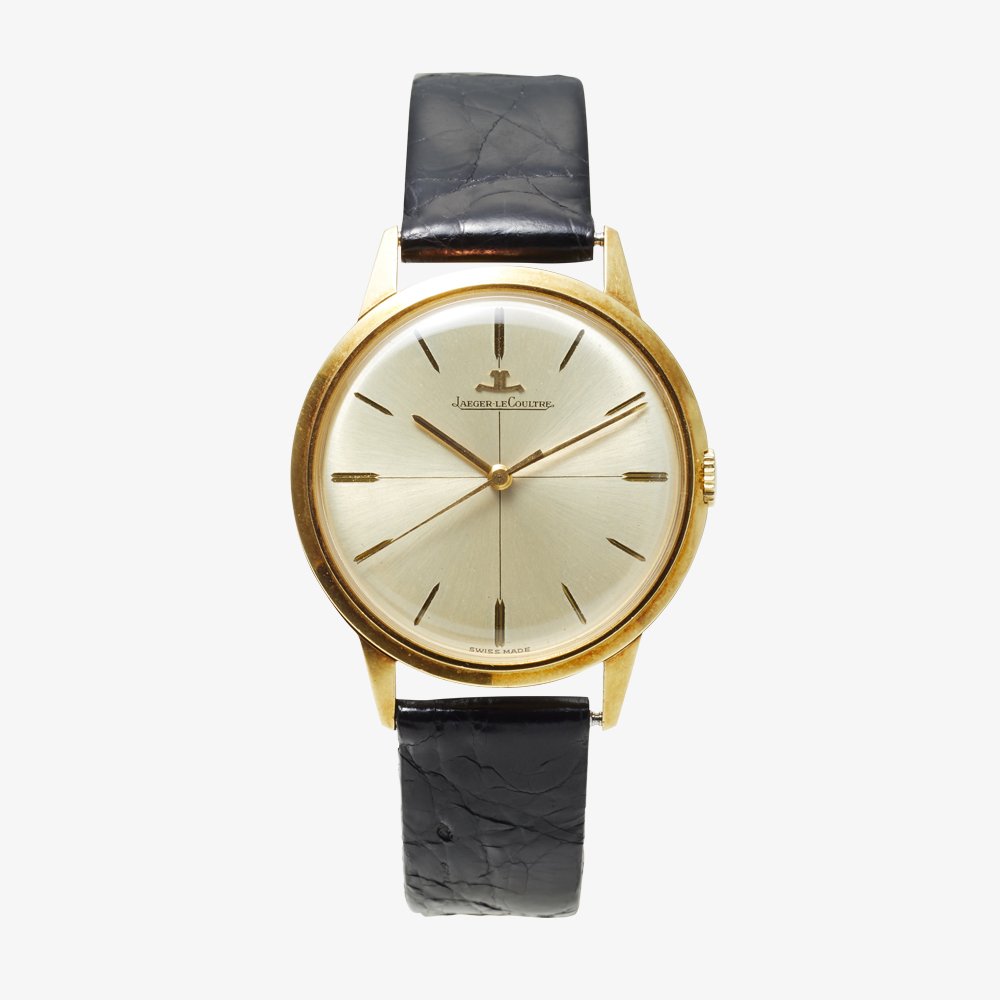 JAEGER-LECOULTRE｜18KYG Bar Index Men's model - 60's｜JAEGER-LECOULTRE (Vintage Watch)