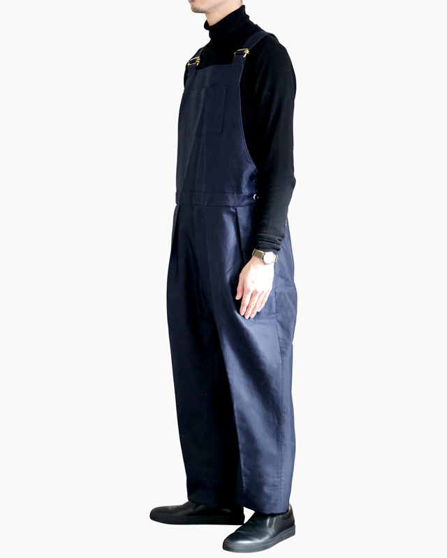 GIZA MOLESKIN｜OVERALL – NAVY｜NEAT