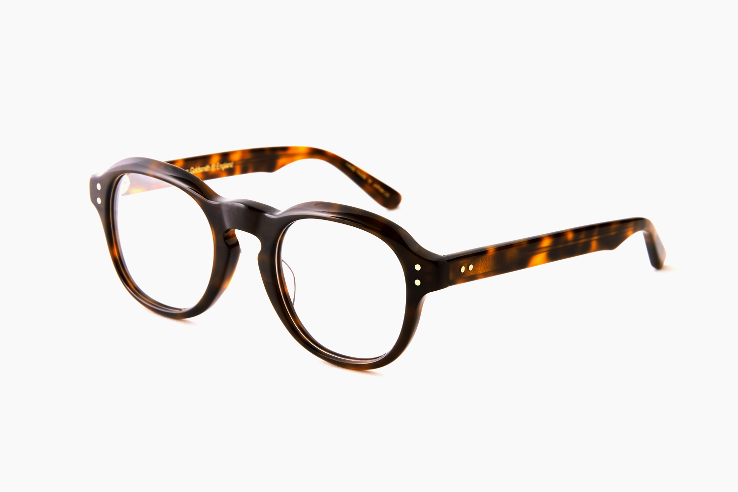 ELSTREE - Darker Tortoiseshell｜OLIVER GOLDSMITH