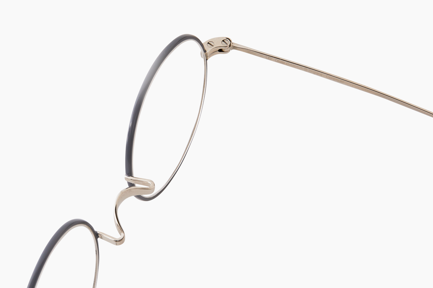 Oliver Oval/Pro - Silver GY 【EXCLUSIVE】｜OLIVER GOLDSMITH
