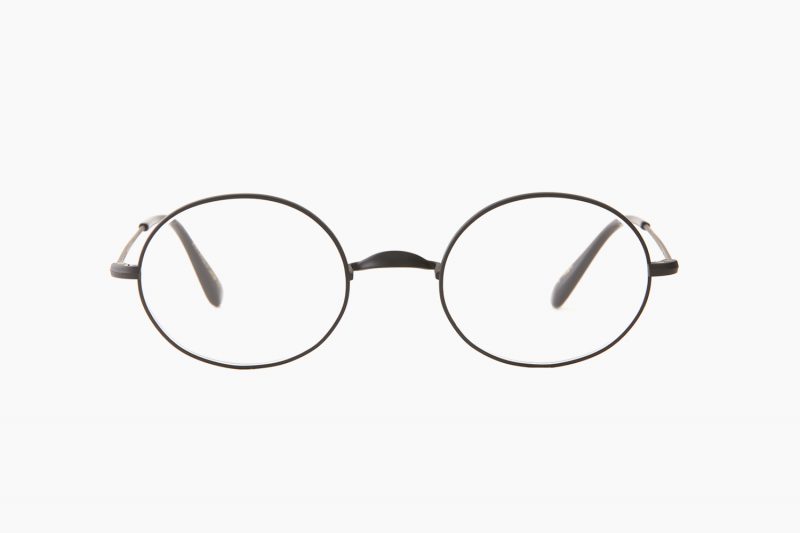 Oliver Oval/Pro Titanium – Matte Nero｜OLIVER GOLDSMITH