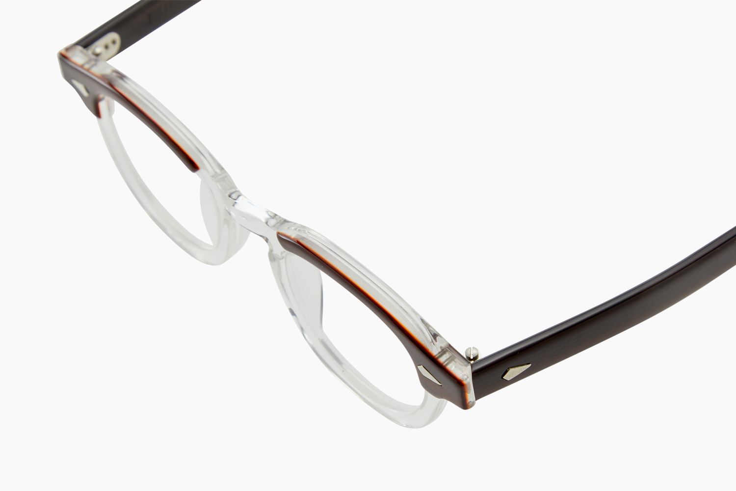 JULIUS TART OPTICAL｜AR 42 - Red Wood Clear｜PRODUCT｜Continuer 