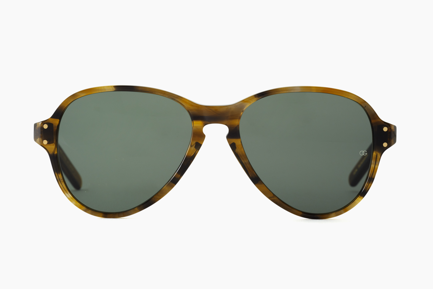 ANMAN SG - Olive Tortoiseshell｜OLIVER GOLDSMITH