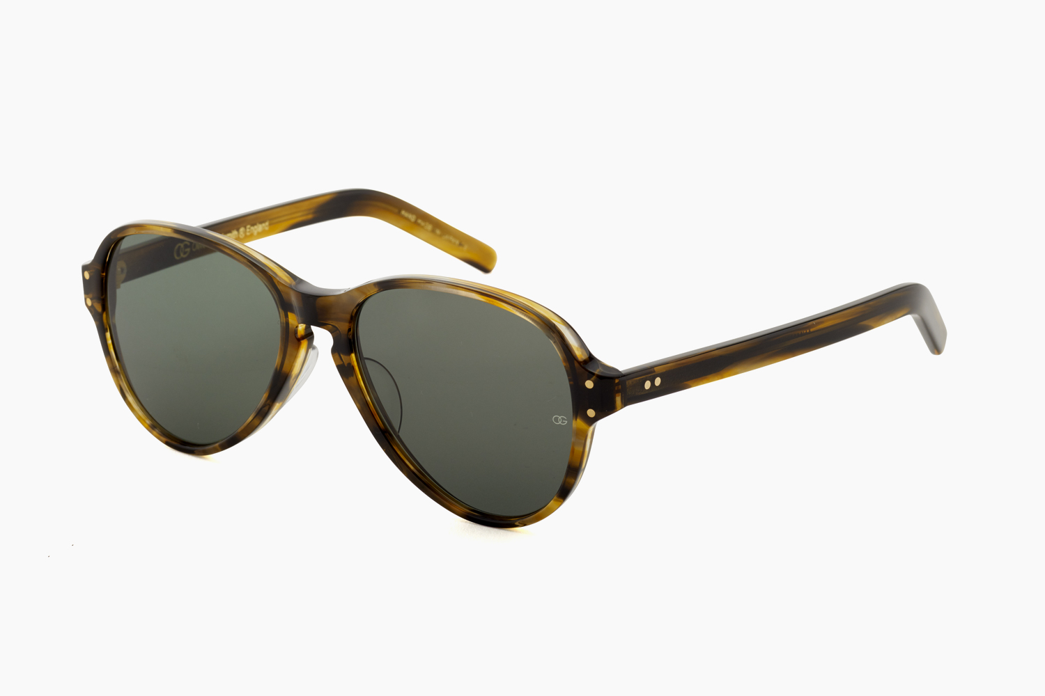 ANMAN SG - Olive Tortoiseshell｜OLIVER GOLDSMITH