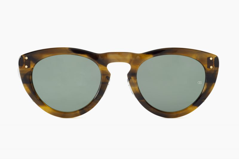 STEPMAN SG – Olive Tortoiseshell｜OLIVER GOLDSMITH