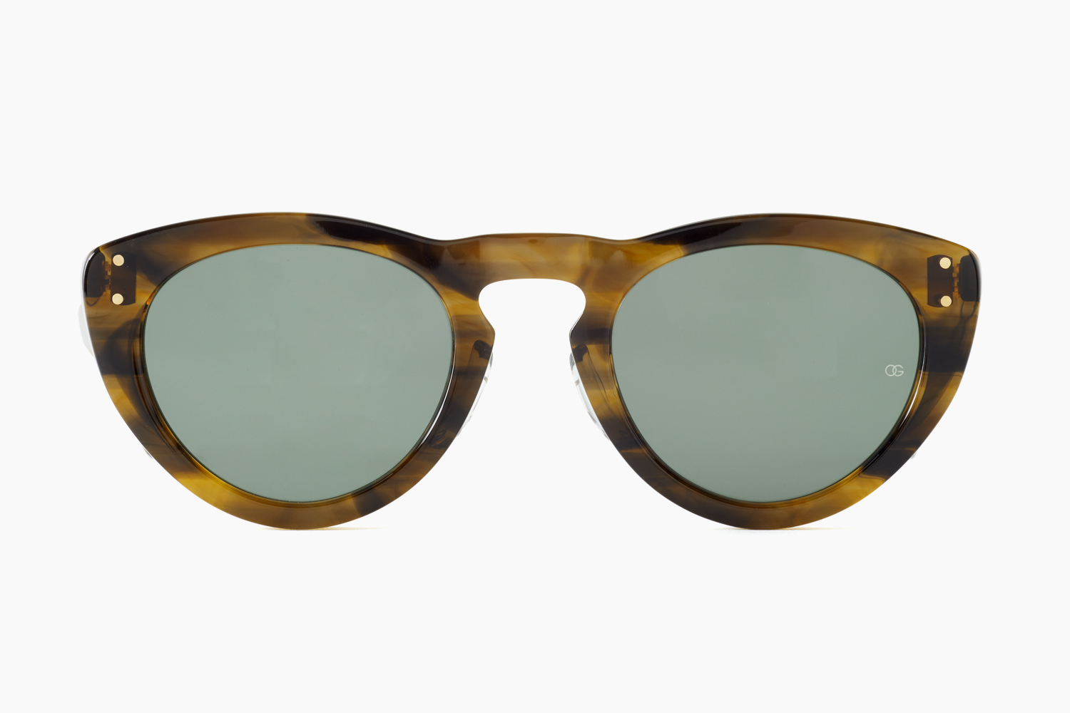 STEPMAN SG - Olive Tortoiseshell｜OLIVER GOLDSMITH