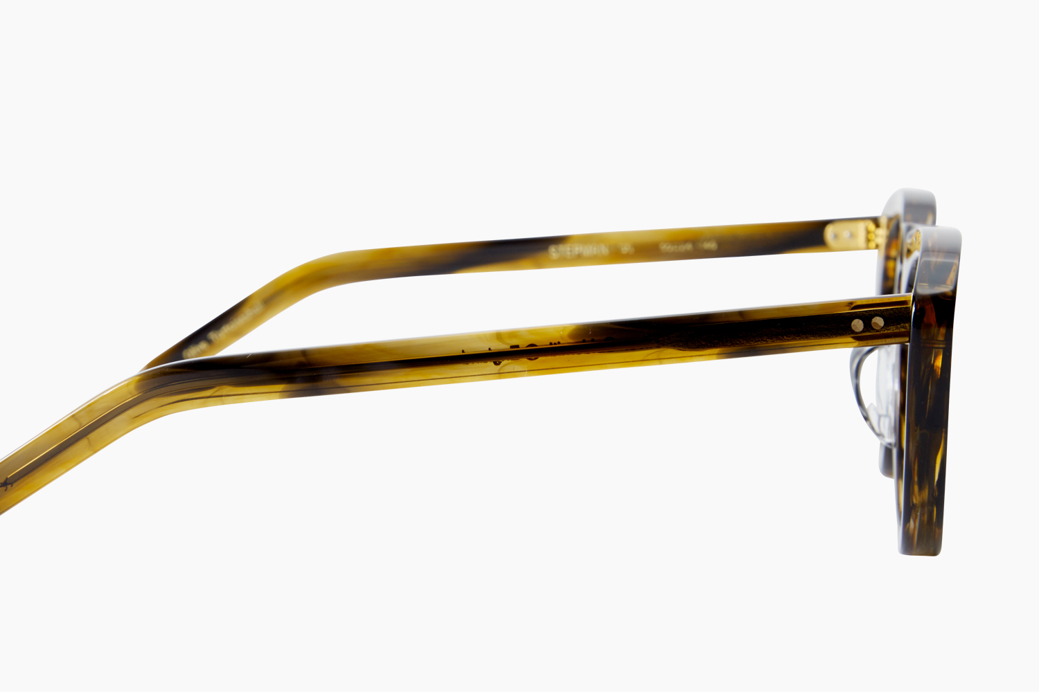 STEPMAN SG - Olive Tortoiseshell｜OLIVER GOLDSMITH