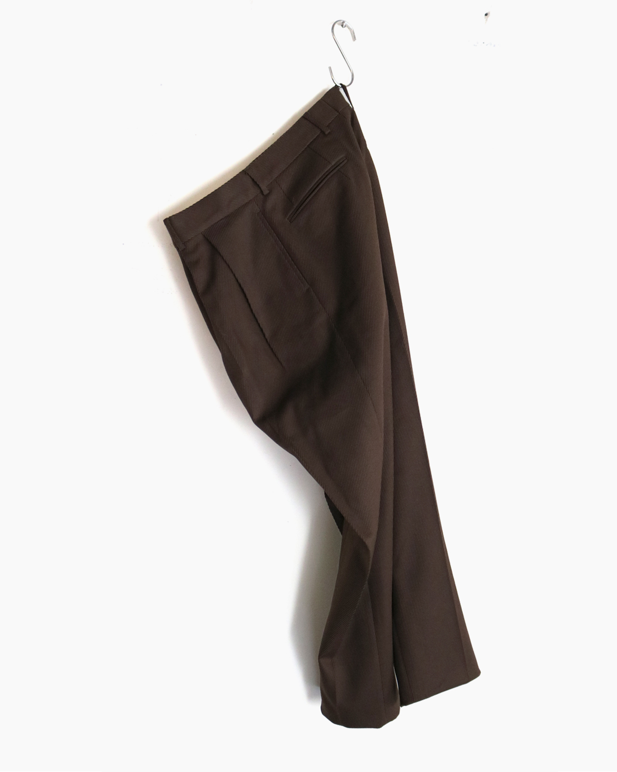 NEAT｜Cotton Kersey｜Brown - Tapered｜PRODUCT｜Continuer Inc 