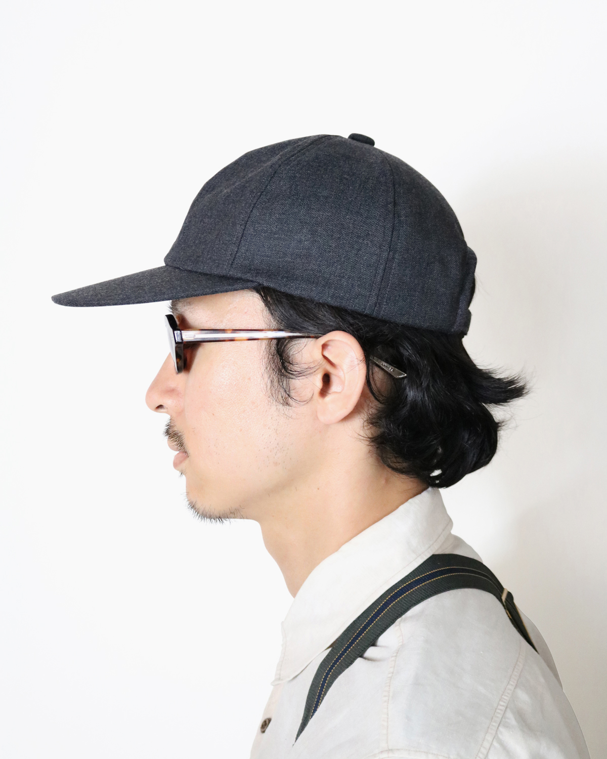 Suit Fabric Cap - Grey｜COMESANDGOES