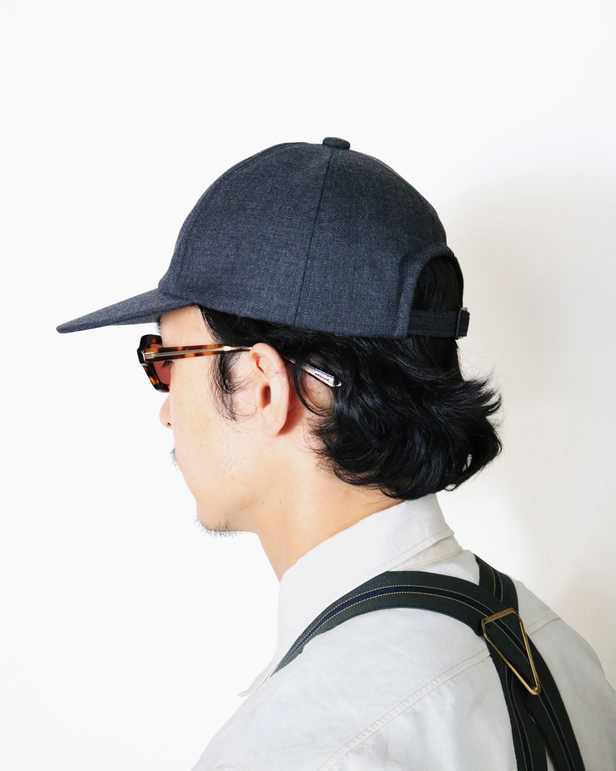 Suit Fabric Cap - Grey｜COMESANDGOES