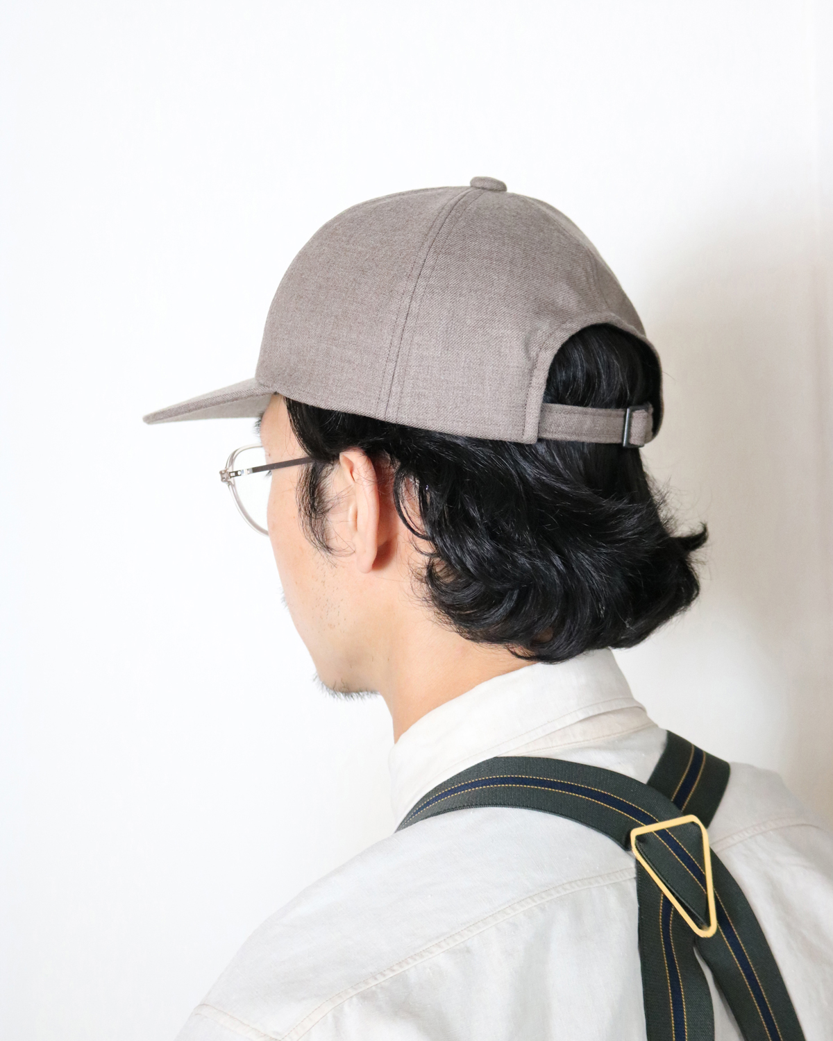 Suit Fabric Cap - Beige｜COMESANDGOES