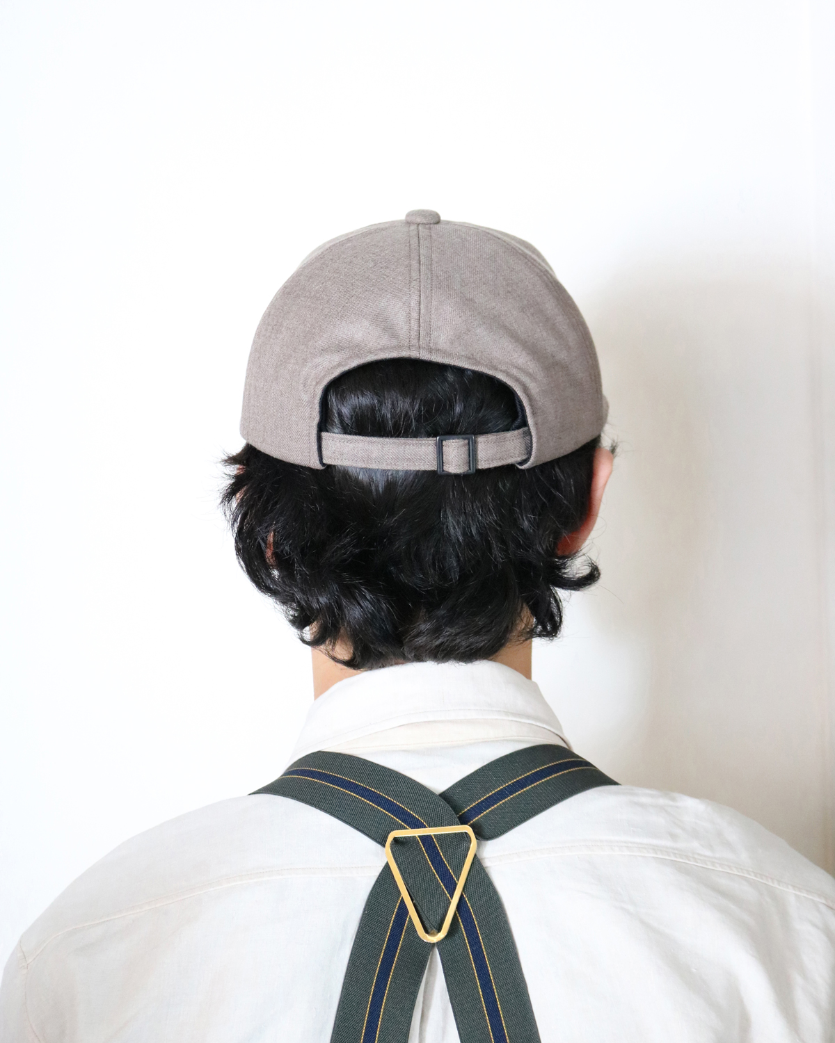 Suit Fabric Cap - Beige｜COMESANDGOES