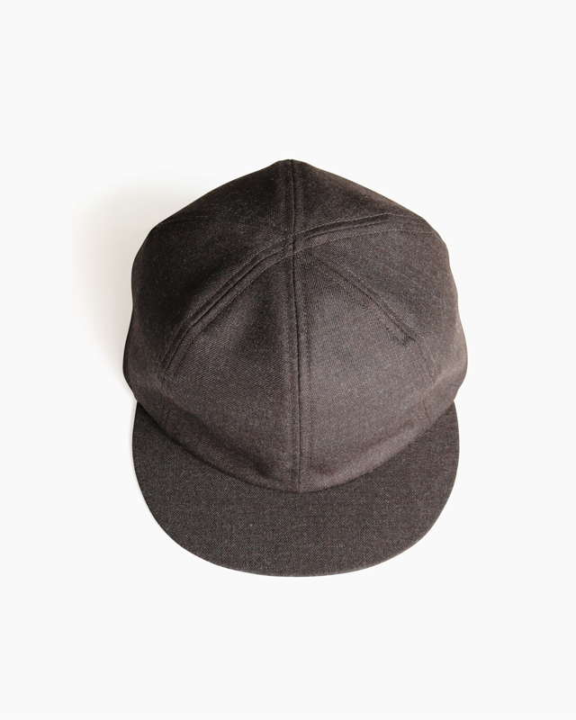 Suit Fabric Little Brim Cap – Khaki Brown｜COMESANDGOES