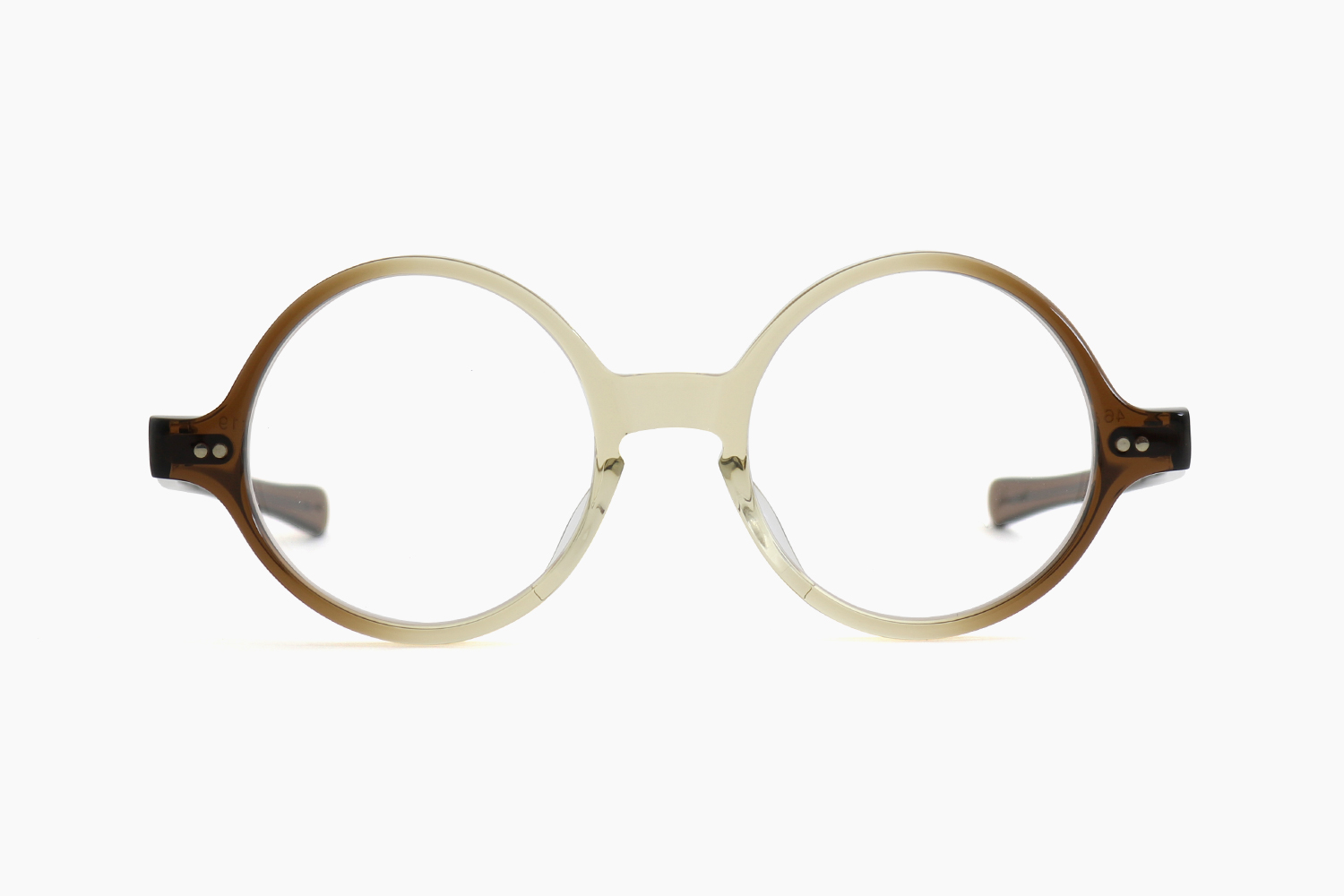 T-ROUND – Brown Gradient｜JULIUS TART OPTICAL