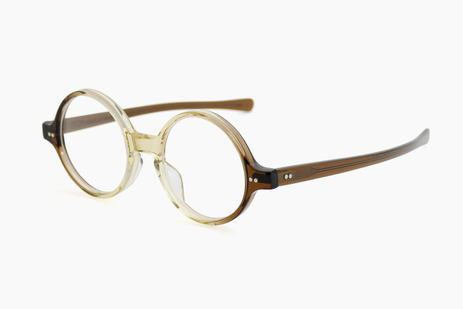 T-ROUND - Brown Gradient｜JULIUS TART OPTICAL