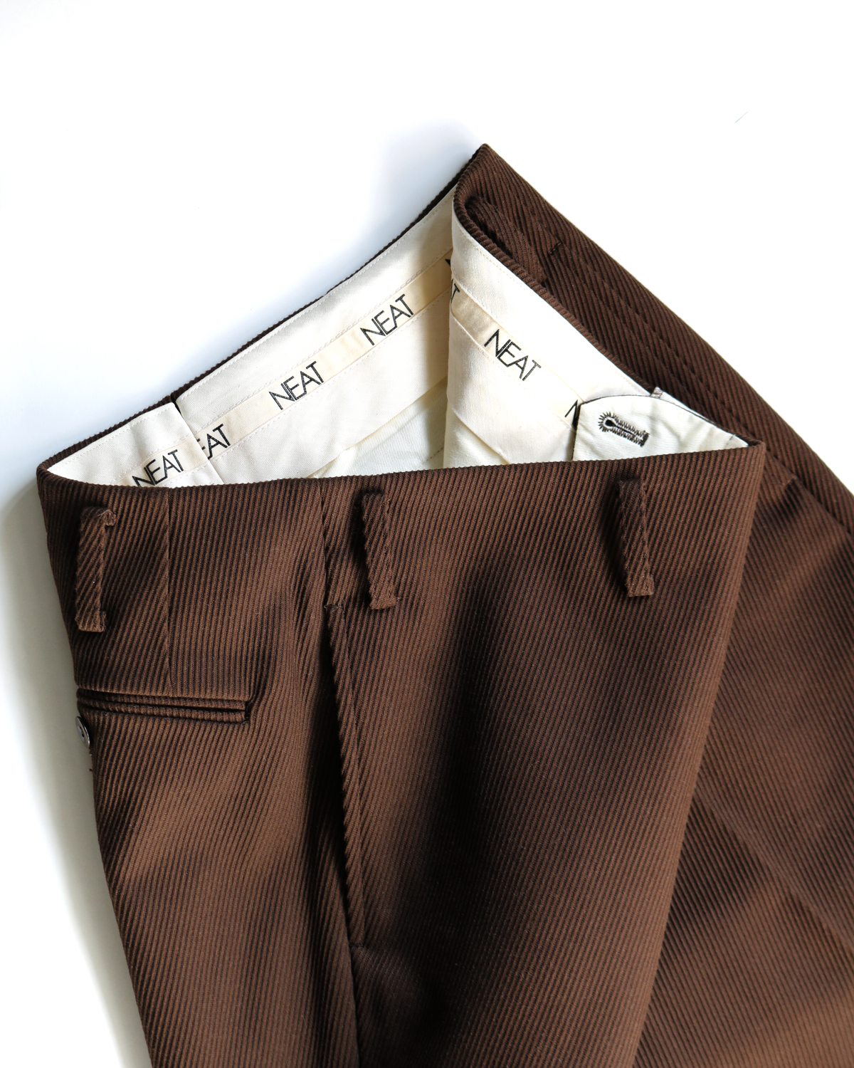 NEAT｜Cotton Kersey｜BROWN - TONI｜PRODUCT｜Continuer Inc.｜メガネ