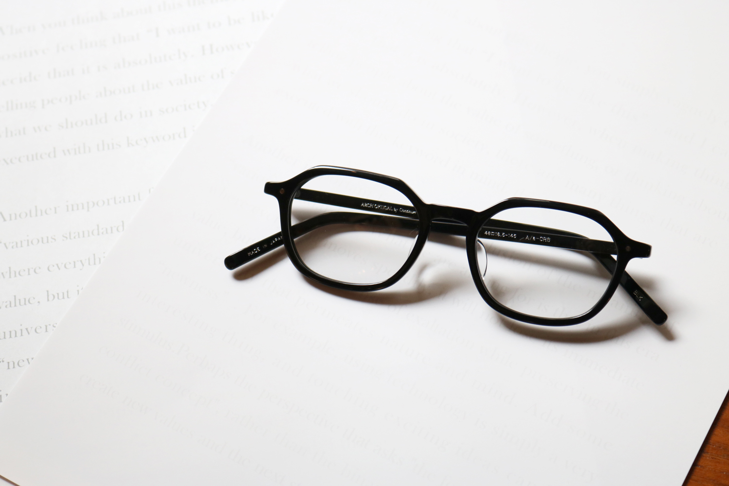 A/a-CRS - BLK｜ARCH OPTICAL