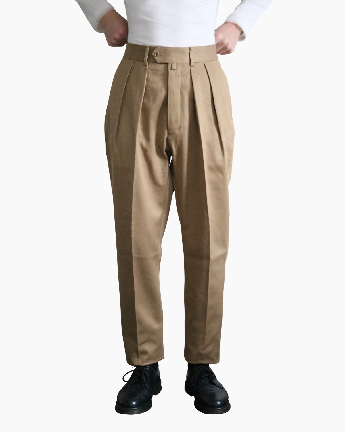 NEAT｜COTTON PIQUE｜TAPERED - BEIGE｜PRODUCT｜Continuer Inc ...