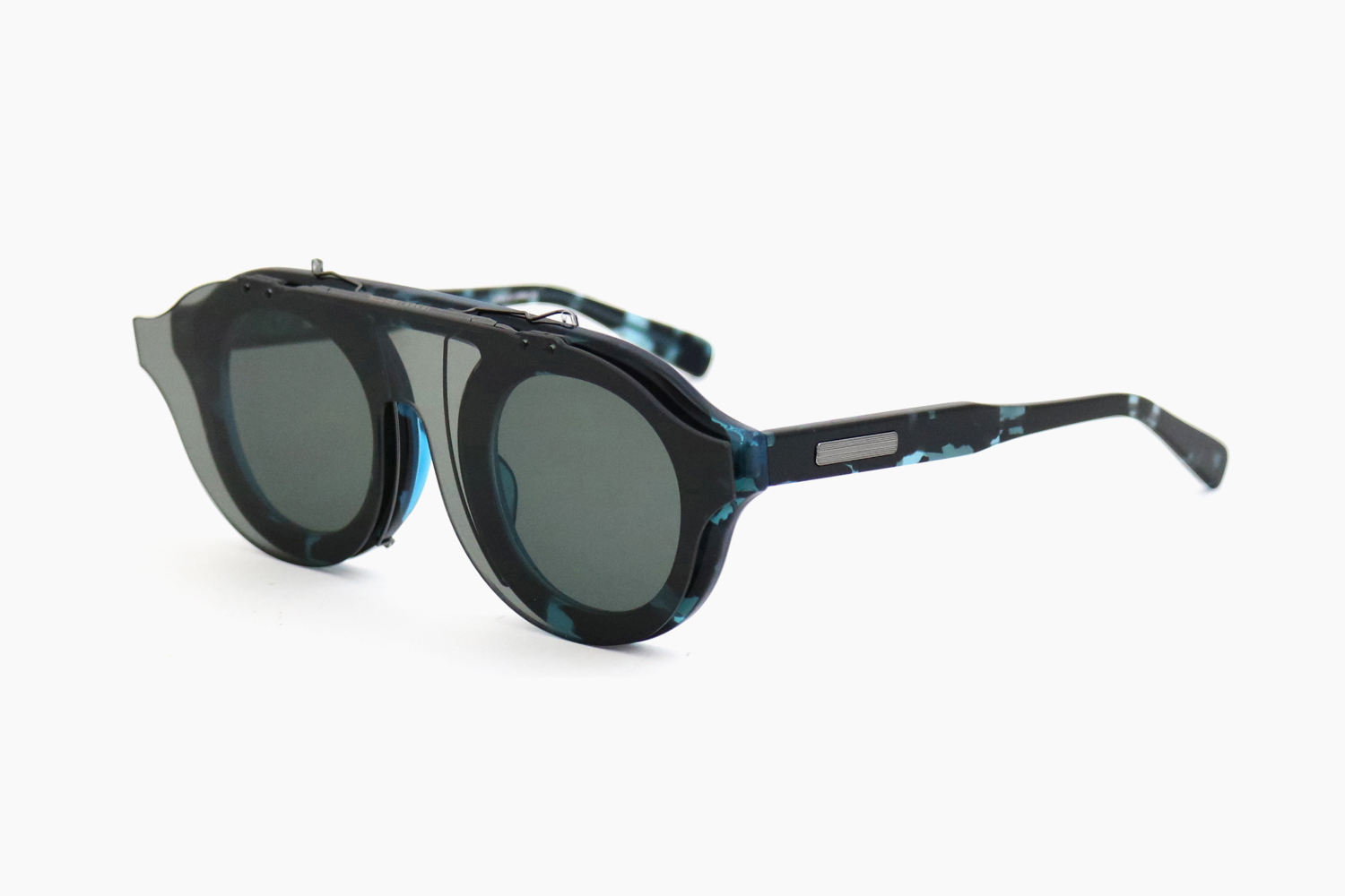 OPPENHEIM CLIP｜Blue Tort - Grey Lens｜NATIVE SONS