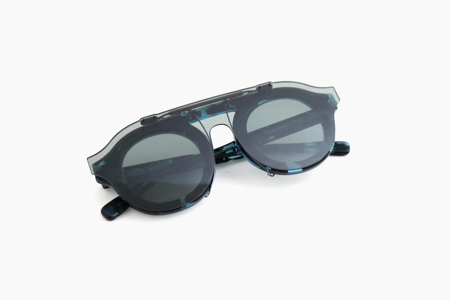 OPPENHEIM CLIP｜Blue Tort - Grey Lens｜NATIVE SONS