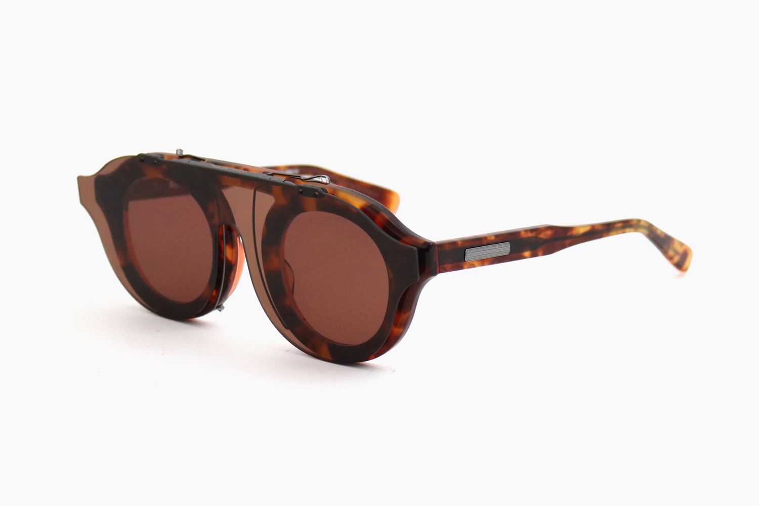 OPPENHEIM CLIP｜Orange Tort - Dusty Rose｜NATIVE SONS