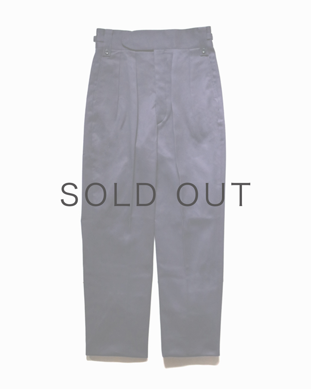 COTTON PIQUE｜BELTLESS – Navy｜NEAT