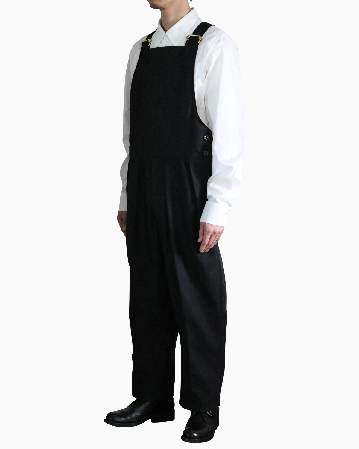 HOPSACK｜OVERALL - Black｜NEAT