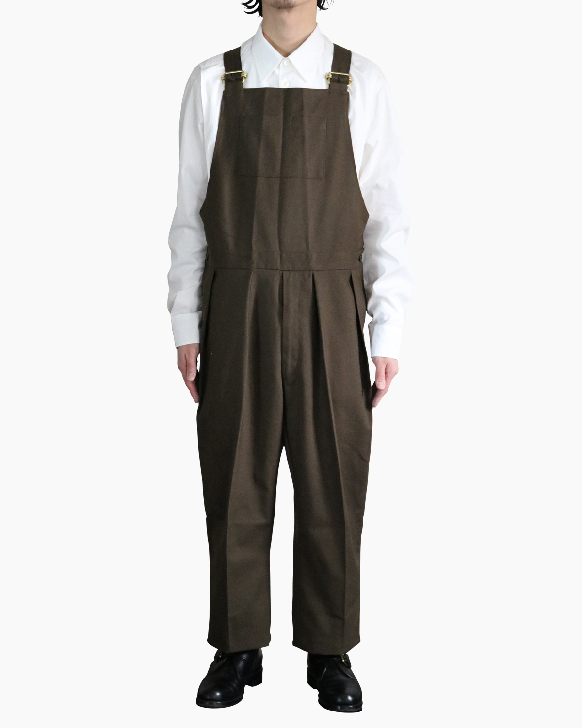 NEAT｜HOPSACK｜OVERALL - Khaki｜PRODUCT｜Continuer Inc.｜メガネ 