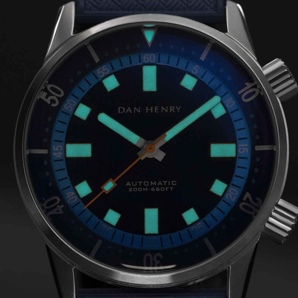 SOLD OUT｜1970 40mm｜Blue｜No Date｜DAN HENRY