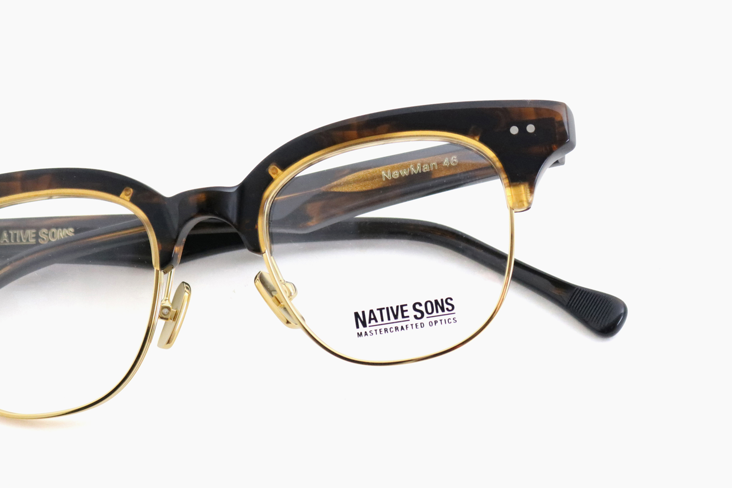 NATIVE SONS｜NEWMAN - Gasoline / Yellow Gold｜PRODUCT｜Continuer Inc.｜メガネ・サングラス｜Select  Shop