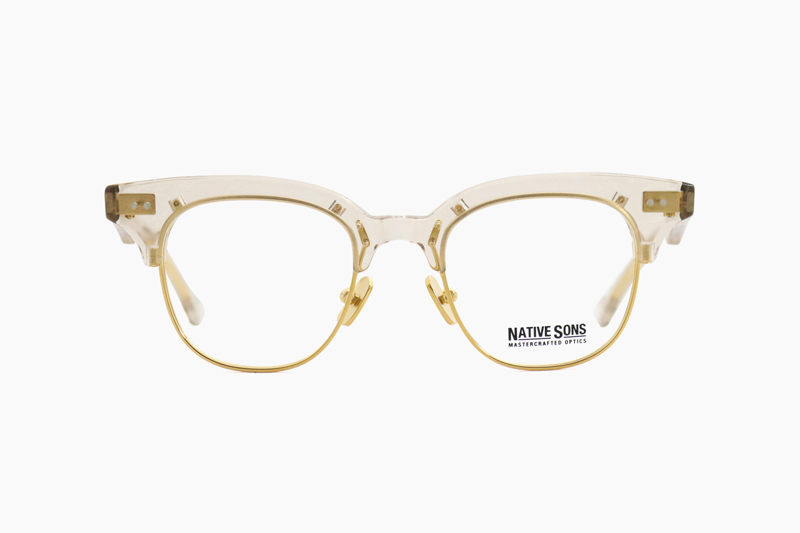 NATIVE SONS｜NEWMAN Honey Mauve Yellow Gold｜PRODUCT｜Continuer Inc.｜メガネ・サングラス｜Select  Shop