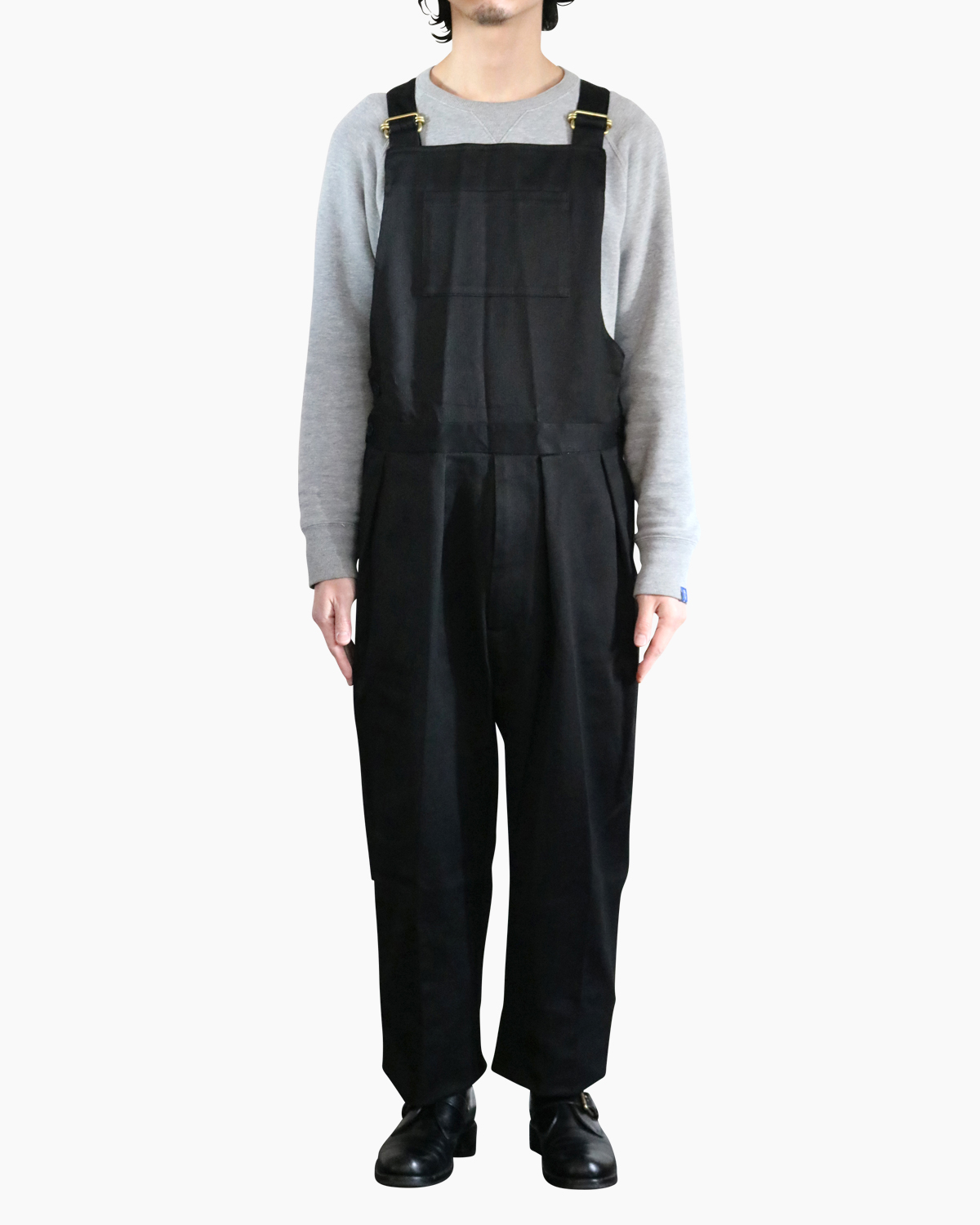 NEAT｜COTTON PIQUE｜OVERALL - Black｜PRODUCT｜Continuer Inc 