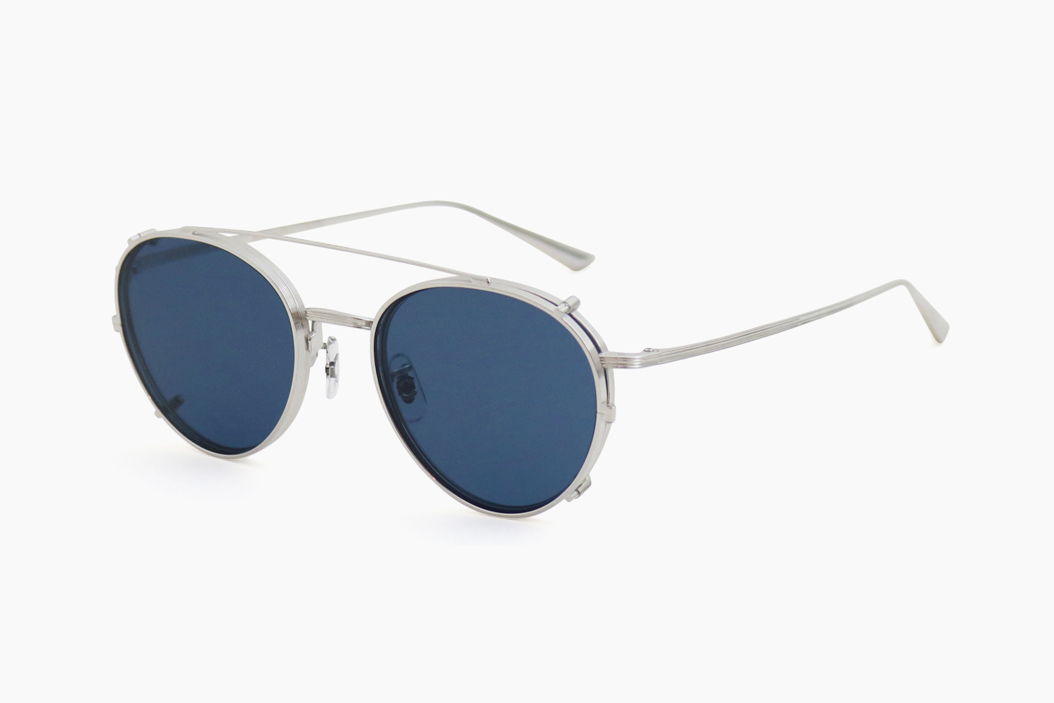 OLIVER PEOPLES THE ROW｜BROWNSTONE CLIP - 503680 Silver｜OLIVER PEOPLES