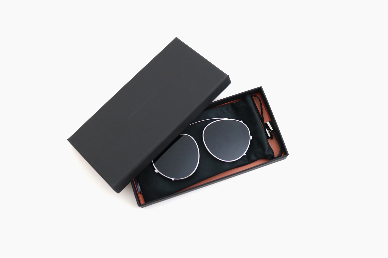 OLIVER PEOPLES THE ROW｜BROWNSTONE CLIP - 503680 Silver｜OLIVER PEOPLES